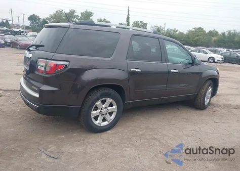 2016 GMC Acadia Sle-2 from USA, damaged, VIN 1GKKVPKDXGJ187100